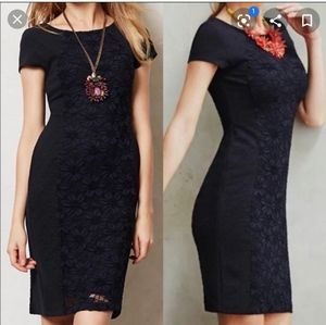 NWT Anthro  moulinette soeurs blue lace dress